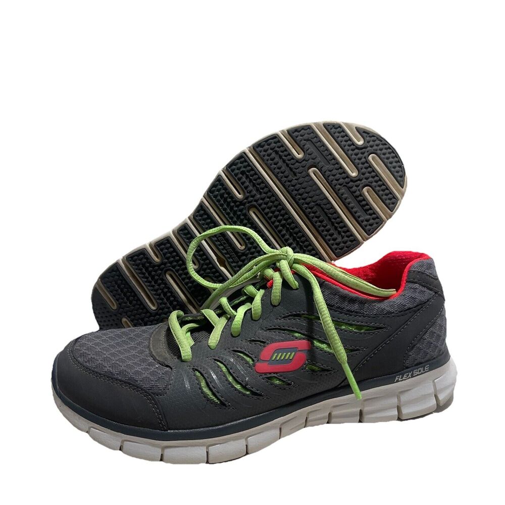 SKECHERS 11683 SPORT FLEXSOLE  WOMEN ATHLETIC RUNNING WALKING SNEAKERS SZ 8 EUC